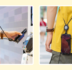 Alternative view of Lanyard Phone Tie Card Holder