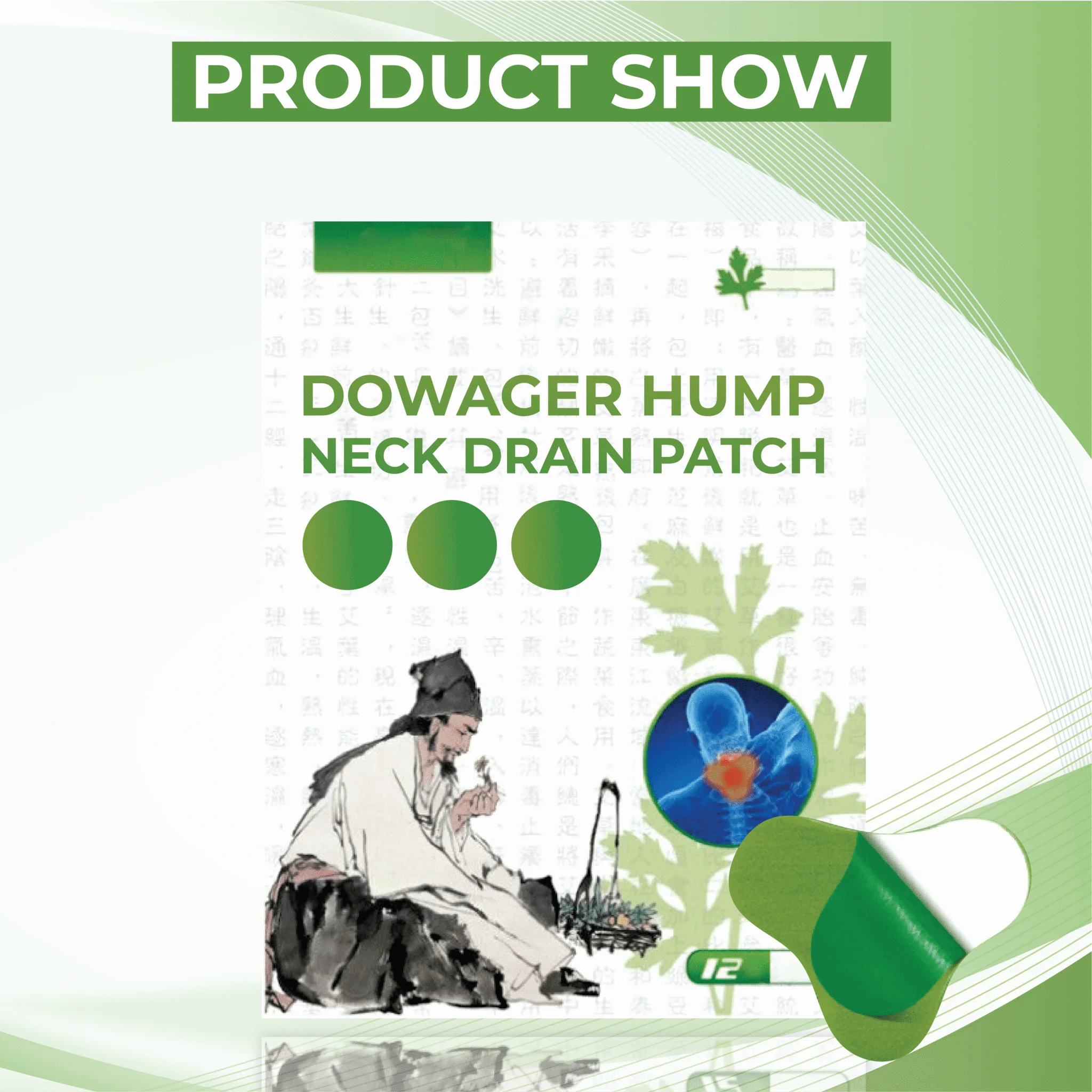 Organic NeckDrain DowagerHump Patch - Image 3