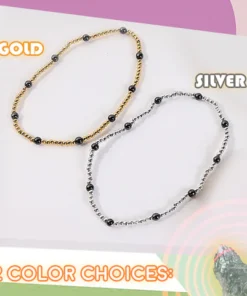 GoSlim Hematite Anklet