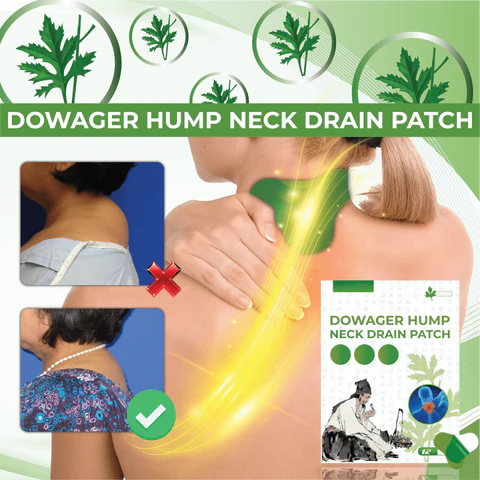 Organic NeckDrain DowagerHump Patch