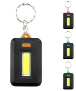 PORTABLE COB LED KEYCHAIN FLASHLIGHT
