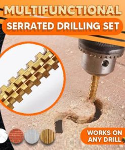 Multifunctional Serrated Drilling Set