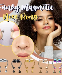 Funky Magnetic Nose Ring