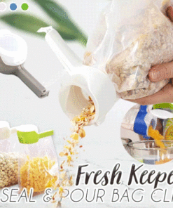 (🔥HOT SALE NOW--48%OFF)Fresh Keeper Seal & Pour Bag Clips