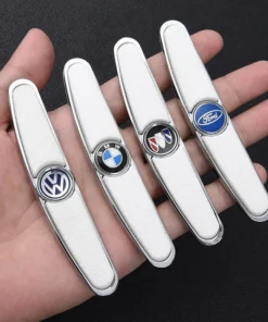 Car door metal anti-collision strip (4 pcs)