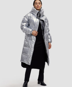 Maxi Shiny Puffer Jacket