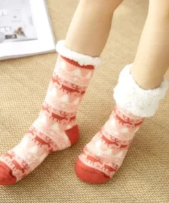 Alternative view of 🎅🎅Christmas Sales-2021 Super Soft Warm Cozy Fleece Socks