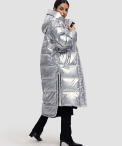 Alternative view of Maxi Shiny Puffer Jacket