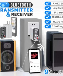 6 in 1 Bluetooth Transmitter And Receiver