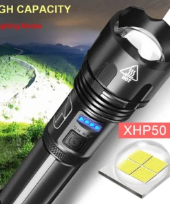 Alternative view of Super Bright And Zoom Waterproof Military Flashlight