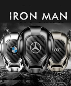 Zinc alloy one-key start button protective cover