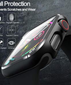 Full coverage matte hard case for Apple Watch 1 2 3 4 5