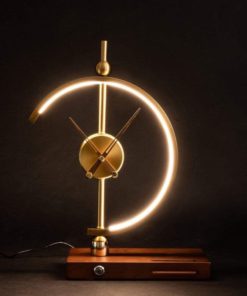 Creative Clock Table Lamp-Wireless Charging