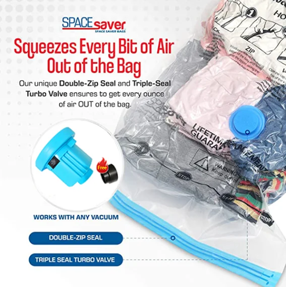 (Last Day Promotion-Buy 2 Get 1 Free) Electric Vacuum Machine & Storage Bag - Image 6