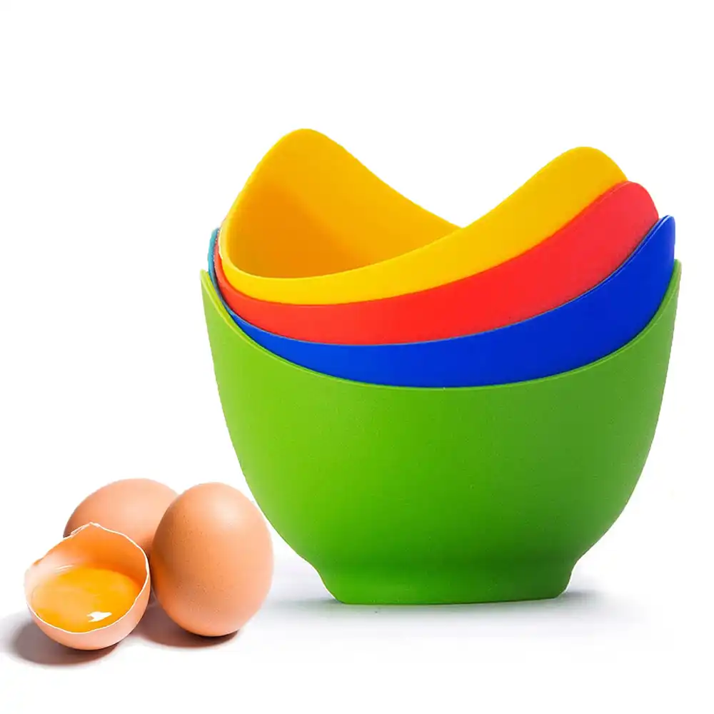 4 PIECE SILICONE EGG POACHERS - Image 4