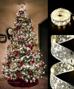 🎄Early Christmas Sale🎄- Christmas Ribbon Fairy Lights