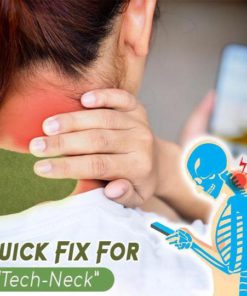 Alternative view of Dowager's Hump Neck Drain Patch