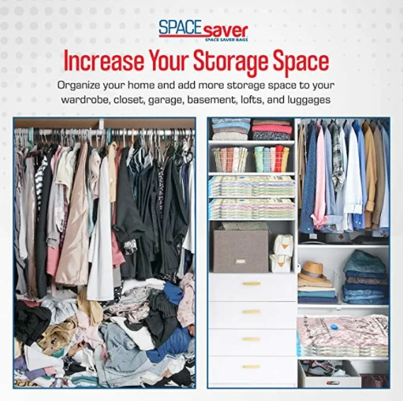 (Last Day Promotion-Buy 2 Get 1 Free) Electric Vacuum Machine & Storage Bag - Image 3