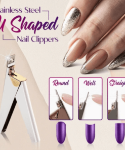 U Shaped Stainless Steel Nail Clippers