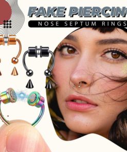 Non-Piercing Nose Septum Rings