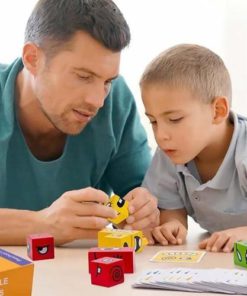 Alternative view of Face-Changing Magic Cube Building Blocks