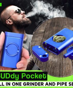 BUDdy Pocket All In One Grinder And Pipe Set