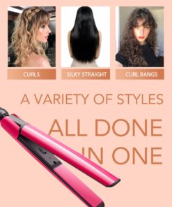 OTEYA 2-IN-1 HAIR CURLER AND STRAIGHTENER PORTABLE SMALL SIZE EASY TO CARRY