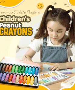 No Mess Children Peanuts Crayons Set