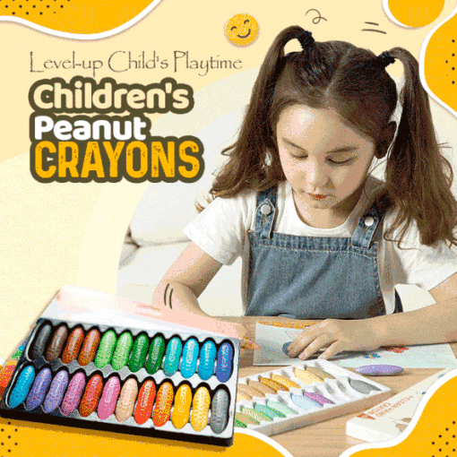 No Mess Children Peanuts Crayons Set