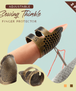 Adjustable Sewing Thimble Finger Protector 2PCS