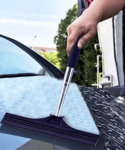 Retractable Rear-View Mirror Dryer