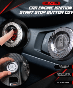 FNB Car Engine Ignition Start Stop Button Cover