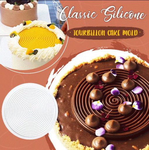 Classic Silicone Tourbillon Cake Mold