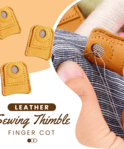 Leather Sewing Thimble Finger Cot