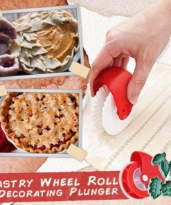 Pastry Wheel Roll & Decorating Plunger