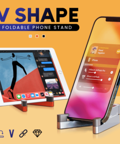 V Shape Foldable Phone Stand