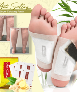 DeltaNatural Anti Swelling Ginger Detoxing Patch