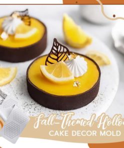 Fall-Themed Hollow Cake Decor Mold