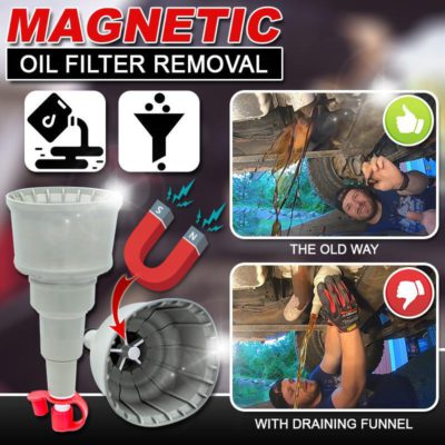 FNB Magnetic Oil Draining Funnel