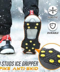 10 Studs Ice Gripper Spike Anti-Skid (1 Pair)