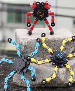 Alternative view of Transforming Robot Finger Fidget Spinner
