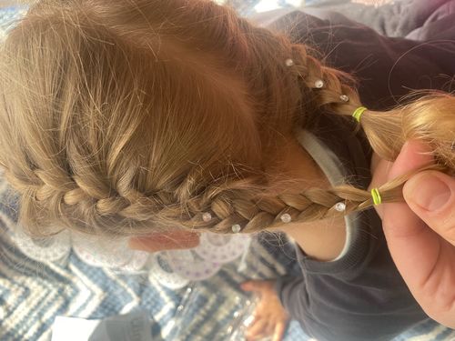 Kit De Tresses Automatiques Avec Strass Pour Fille - 240 Diamants, élastiques Et Accessoires Inclus