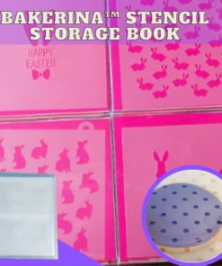 Alternative view of Bakerina Stencil Storage Book