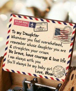 Alternative view of Mom To Daughter - Straighten Your Crown - Colorful Music Box