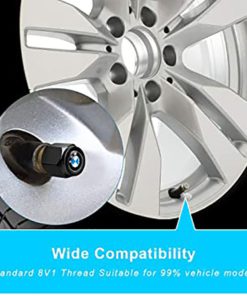 Alternative view of Automobile tire valve cap（5 Pcs+1Pcs wrench）