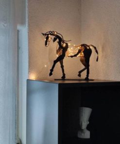 Metal Horse Sculpture