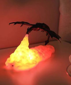 Fire Breathing Dragon Night Lamp