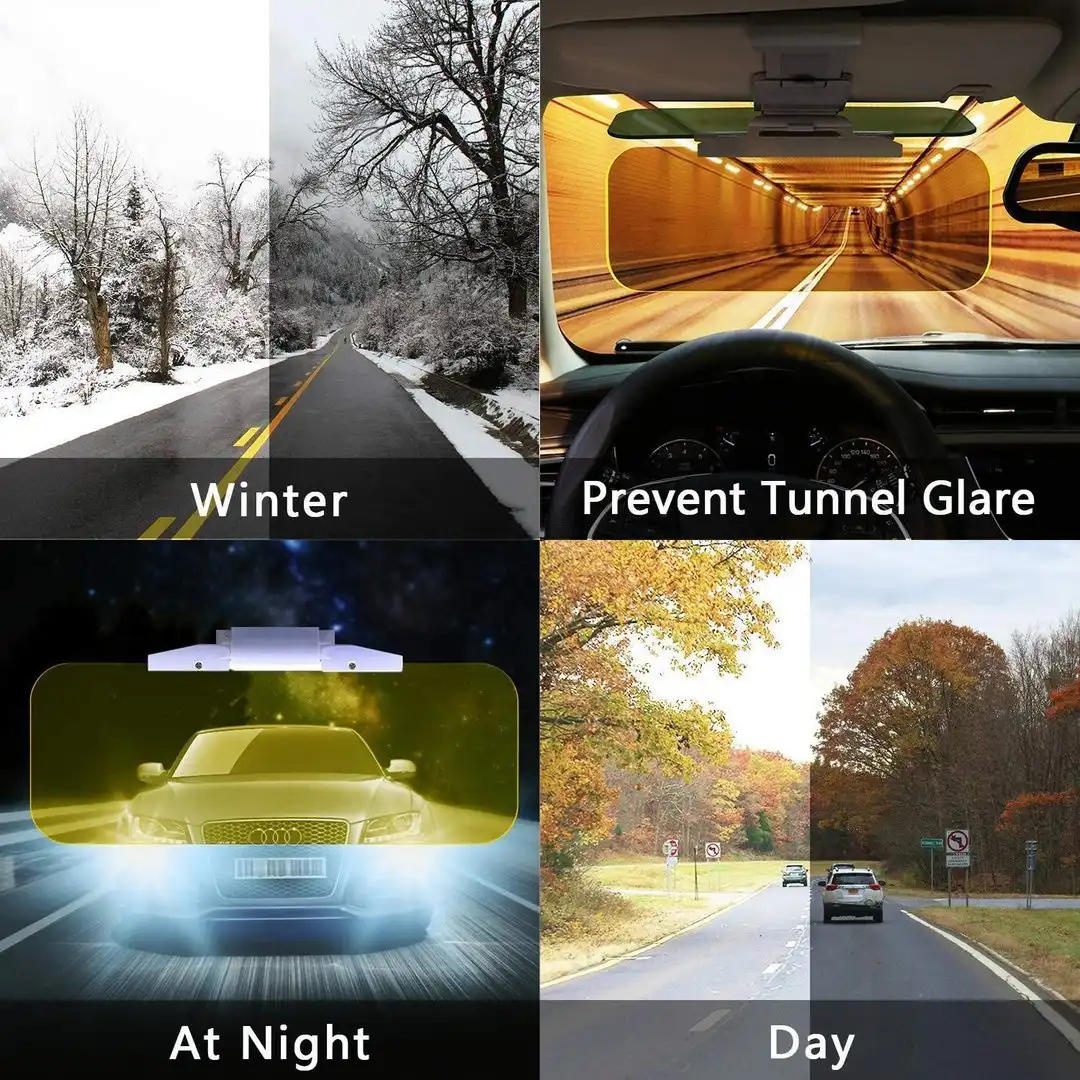 Day and Night Anti-Glare Car Windshield Visor - Image 7
