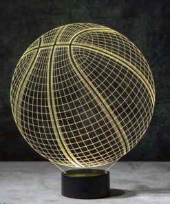 Basketball 3D Illusion Lamp