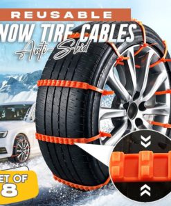 Reusable Anti-Skid Snow Tire Cables